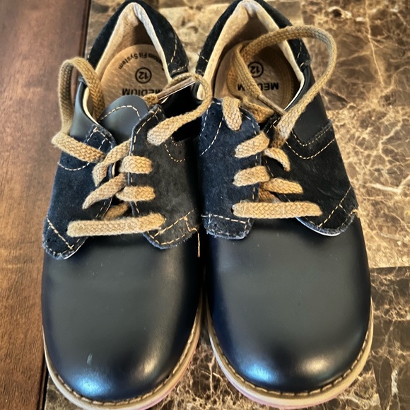 Boys FOOTMATES Oxfords - Picture 1 of 3